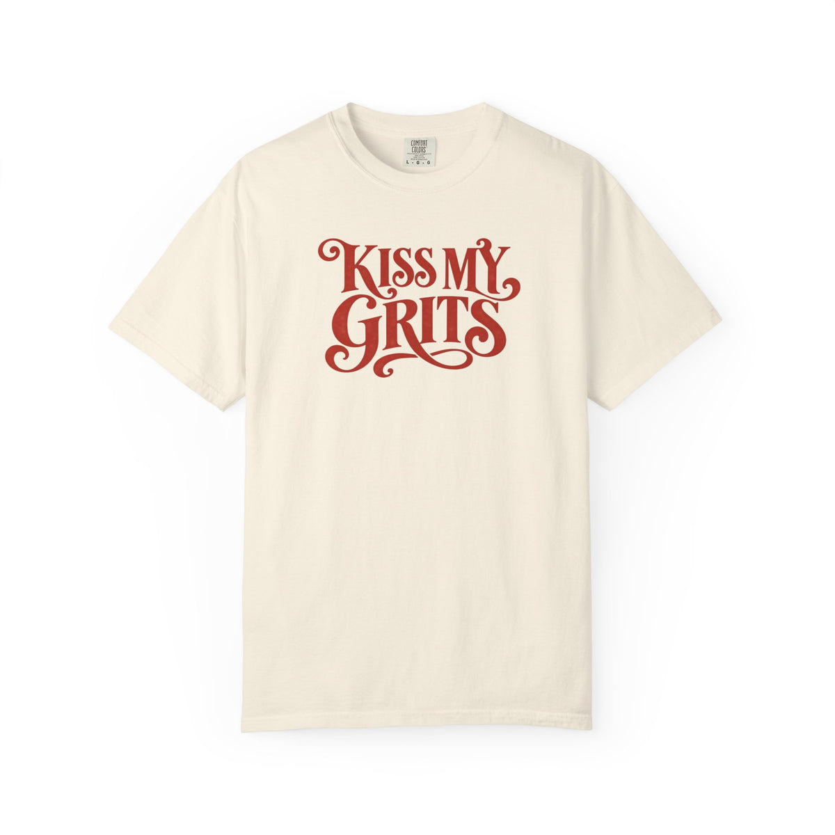 Kiss My Grits tee for adults
